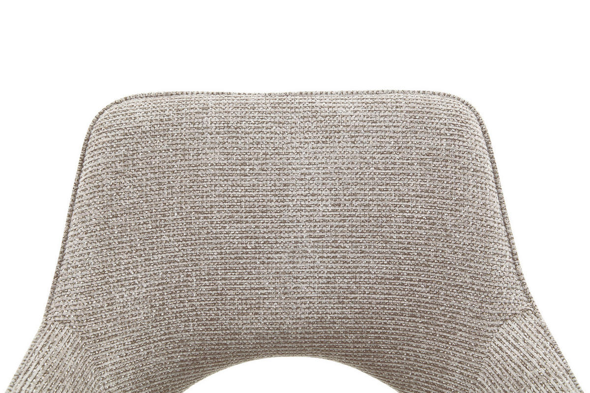 STOLICA S NASLONOM ZA RUKE  crna, Khaki  metal, tekstil      - Khaki/crna, Moderno, metal/tekstil (60/89/67cm) - Livetastic