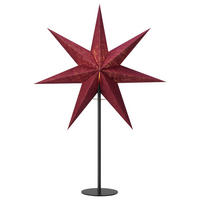 DEKOSTERN TARA  - Rot, Basics, Textil (45/45/15cm) - Markslöjd