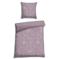 BETTWÄSCHE 2-teilig Satin 135/200 cm  - Lila, Basics, Textil (135/200cm) - Florella