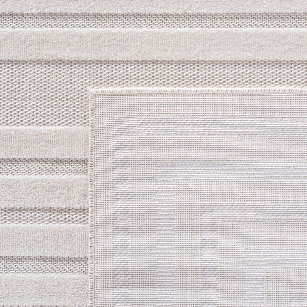 FLACHWEBETEPPICH 280/370 cm Doha Creme  - Creme, Design, Textil (280/370cm)