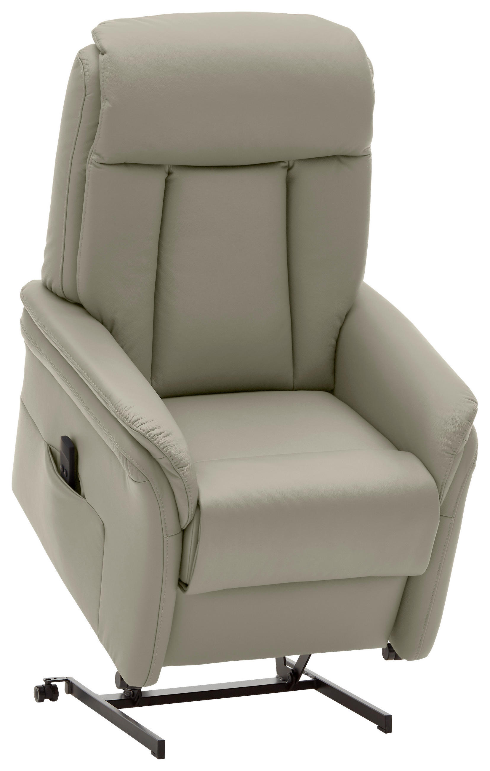 FERNSEHSESSEL in Beige  - Beige, Konventionell, Leder/Kunststoff (74/107/84cm) - Valdera