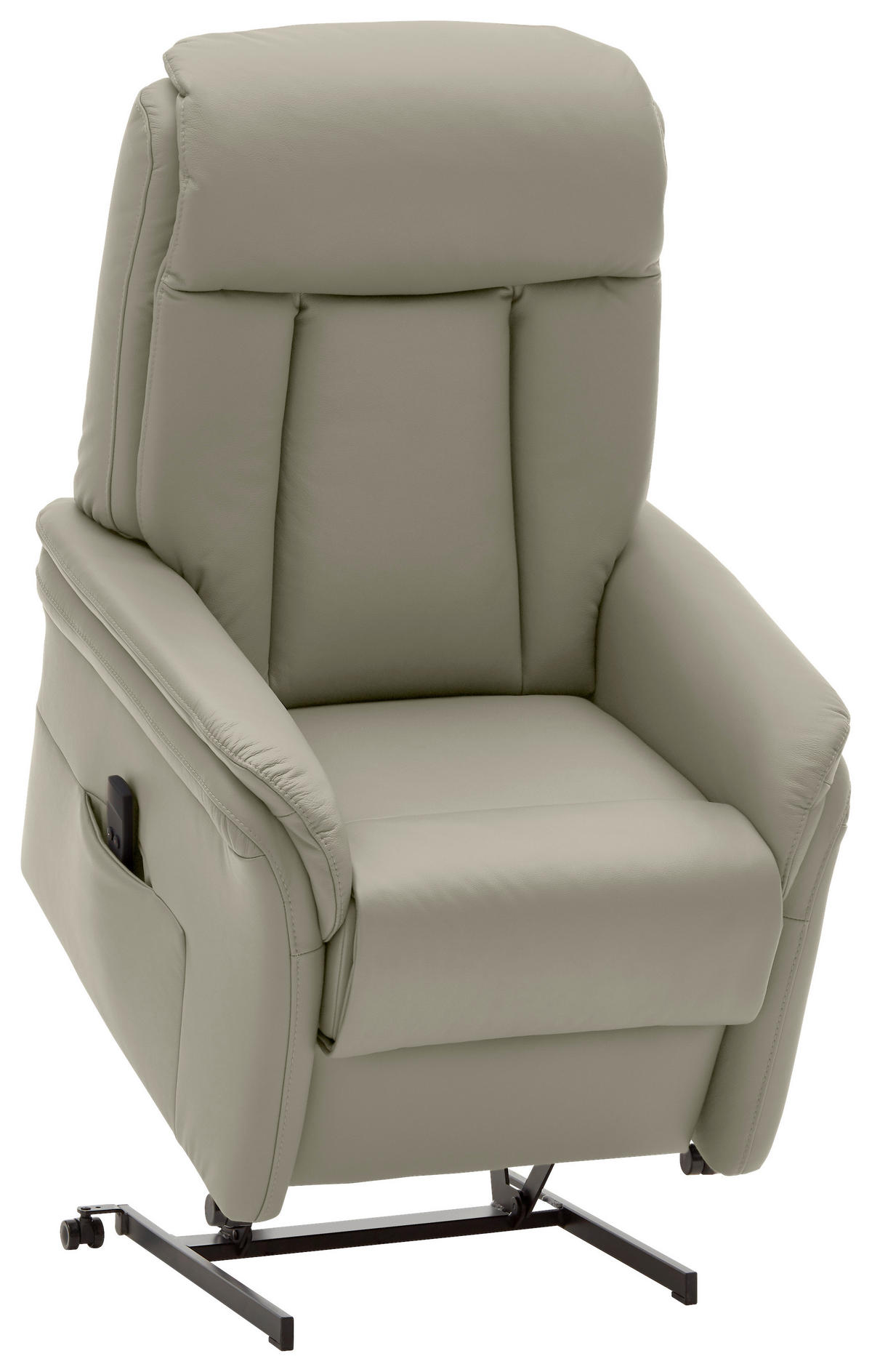 FERNSEHSESSEL in Beige  - Beige, Konventionell, Leder/Kunststoff (74/107/84cm) - Valdera