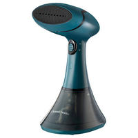 DAMPFBÜRSTE  - Türkis/Schwarz, Basics, Kunststoff (12,8/26,7/12,3cm) - Russell Hobbs