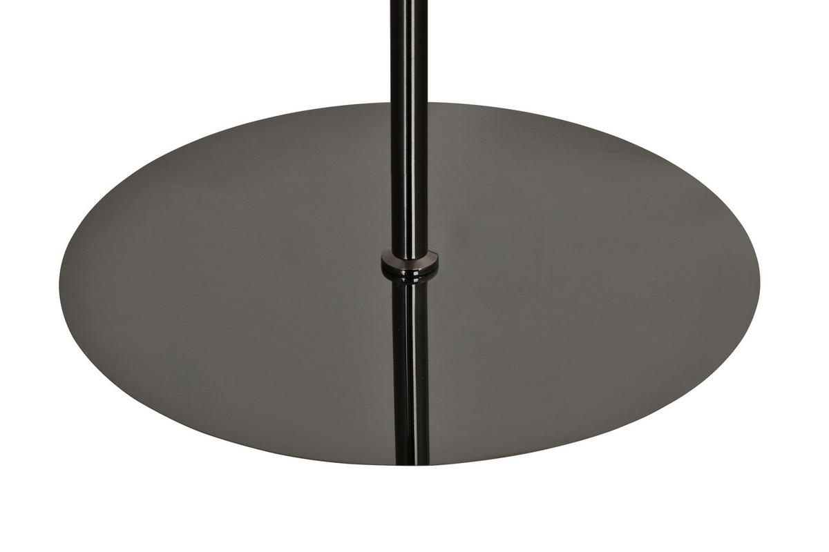 LED-STEHLEUCHTE Biarritz 25/140/25 cm  - Schwarzchrom, Design, Kunststoff/Metall (25/140/25cm)