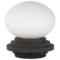 TISCHLEUCHTE Skandinavisch, Modern 25/28 cm    - Dunkelgrau, Basics, Glas/Holz (25/28cm) - Markslöjd