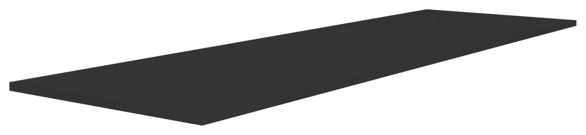 OBERPLATTE  Holzwerkstoff  Anthrazit  - Anthrazit, KONVENTIONELL, Holzwerkstoff (183/1,6/42cm) - Hom`in