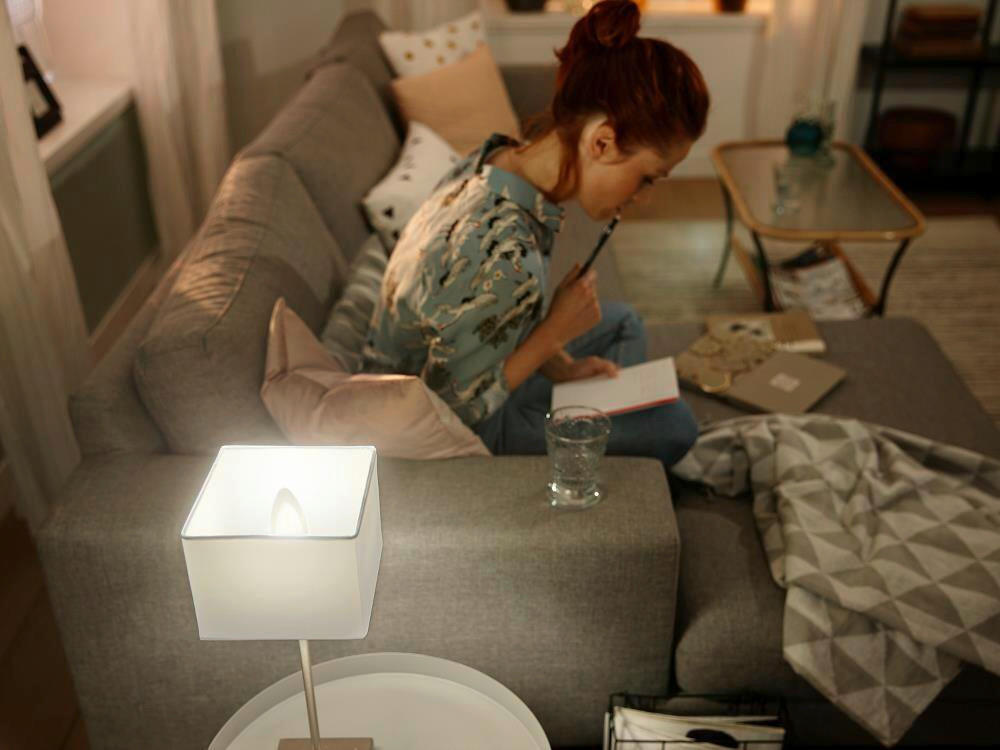 LED-LEUCHTMITTEL   E14 5,5 W 470 lm  - Weiß, Basics, Kunststoff (3,9/10,6cm) - Philips HUE