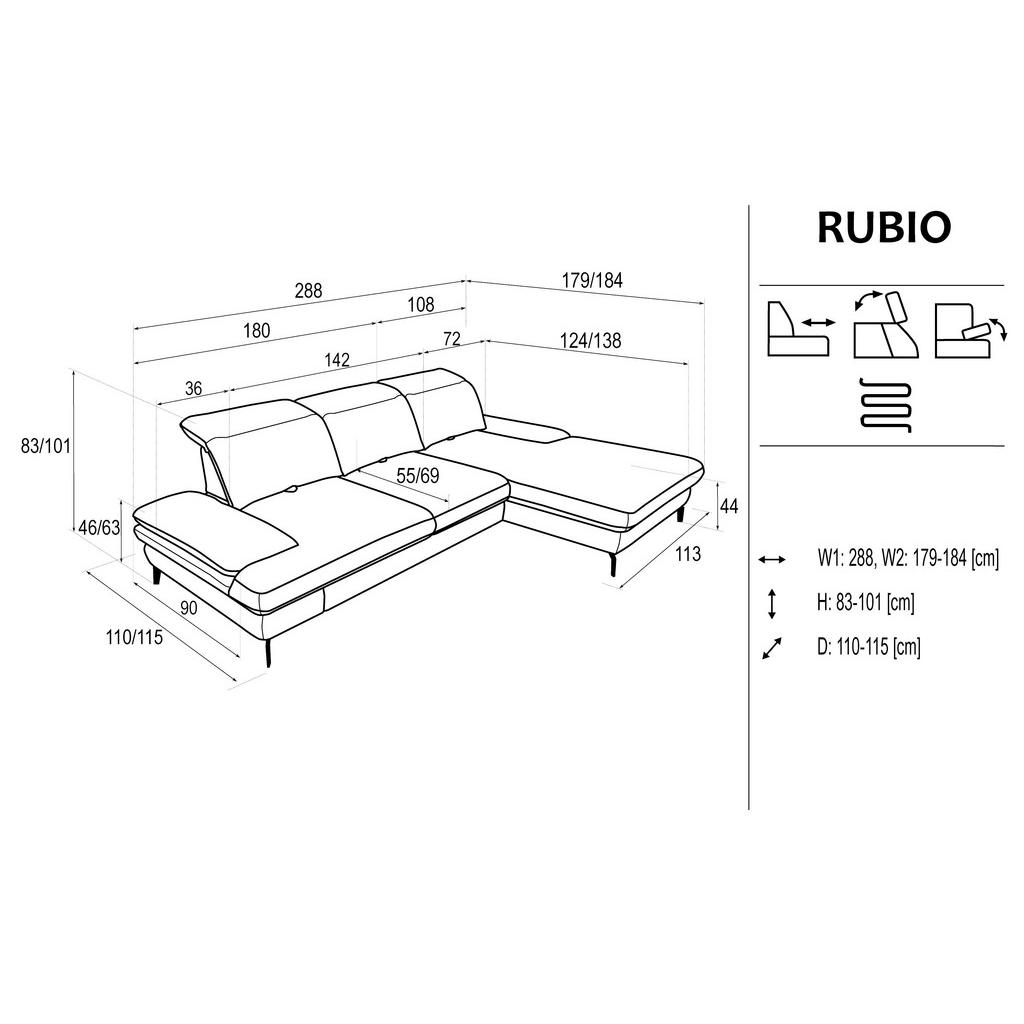 Thumbnail - Stylife Ecksofa, Olivgrün, Textil, 4-Sitzer, Ottomane rechts, L-Form, 289x180 cm, Stoffauswahl, seitenverkehrt erhältlic...