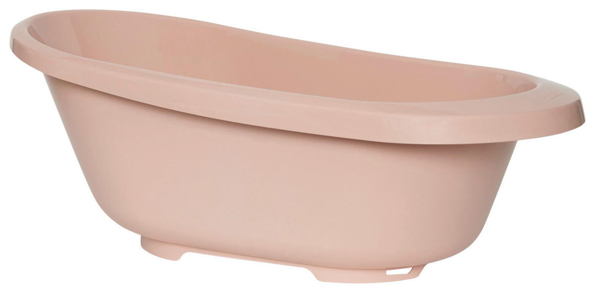 SET ZA KUPANJE BEBE  SENSE  - prljavo ružičasta, Basics, plastika (79.5/40/46cm) - Bebe Jou