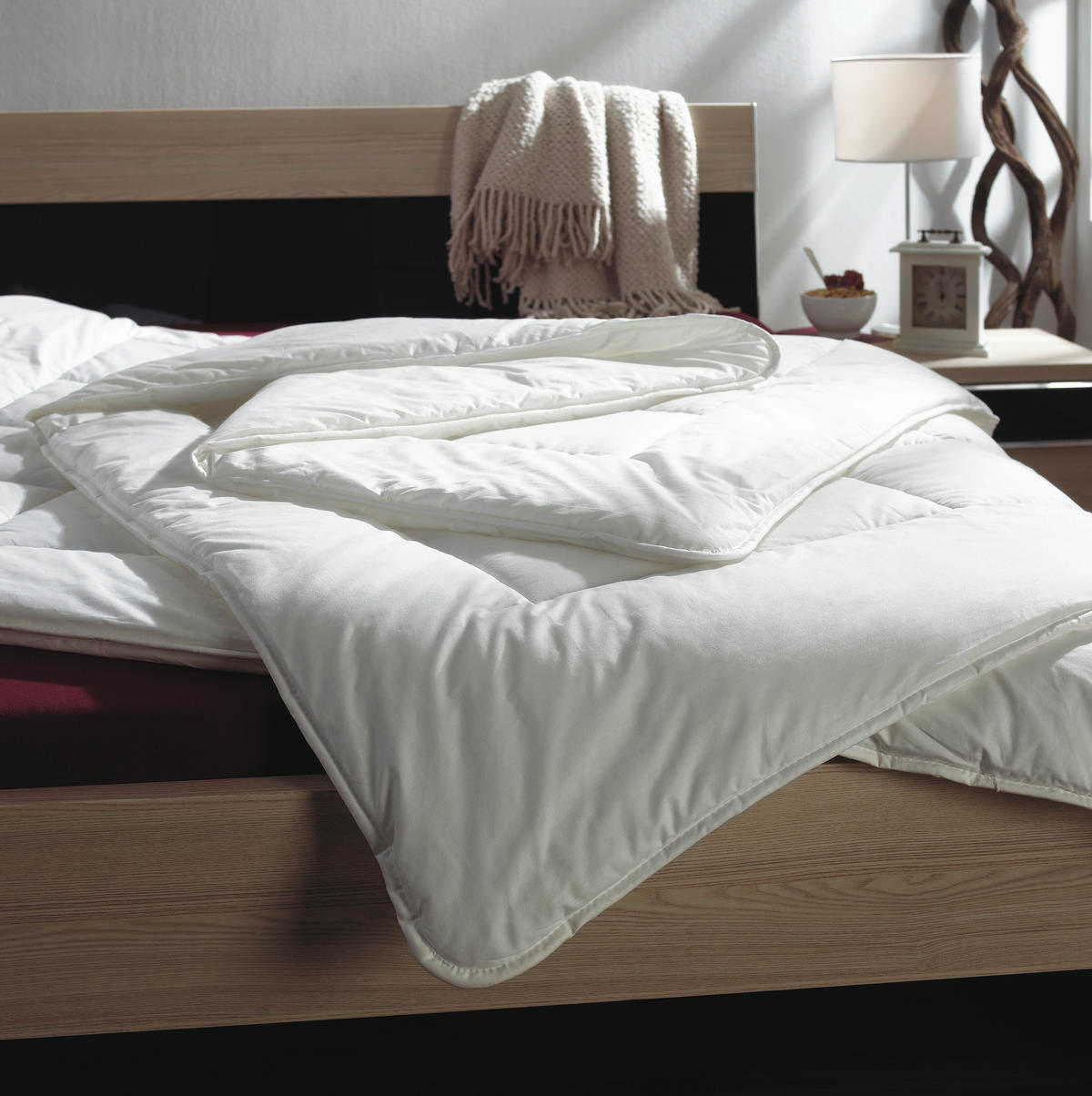 CELOGODIŠNJI JORGAN ALCANDO UNO 200/200 cm  - bela, Osnovno, tekstil (200/200cm) - Billerbeck