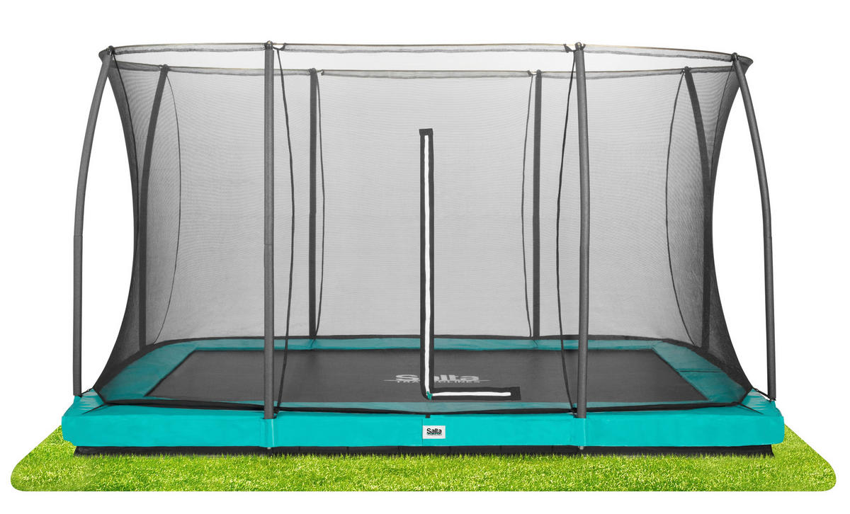 Trampolin Salta Comfort Ground Salta Comfort Edition Ground  - Grün, Basics, Metall (366/244cm) - Salta