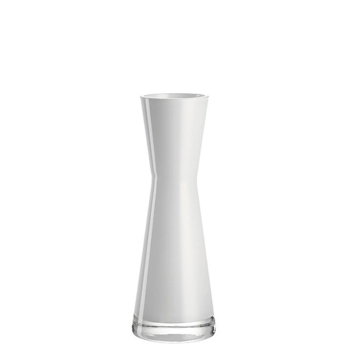 VAZĂ 18 cm  - alb, Design, sticlă (18cm) - Leonardo