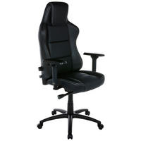 EQLIPSE Night Coal Schwarz, Weiß Metall, Textil   - Schwarz/Weiß, LIFESTYLE, Textil/Metall (79/142/77cm) - HIVAR