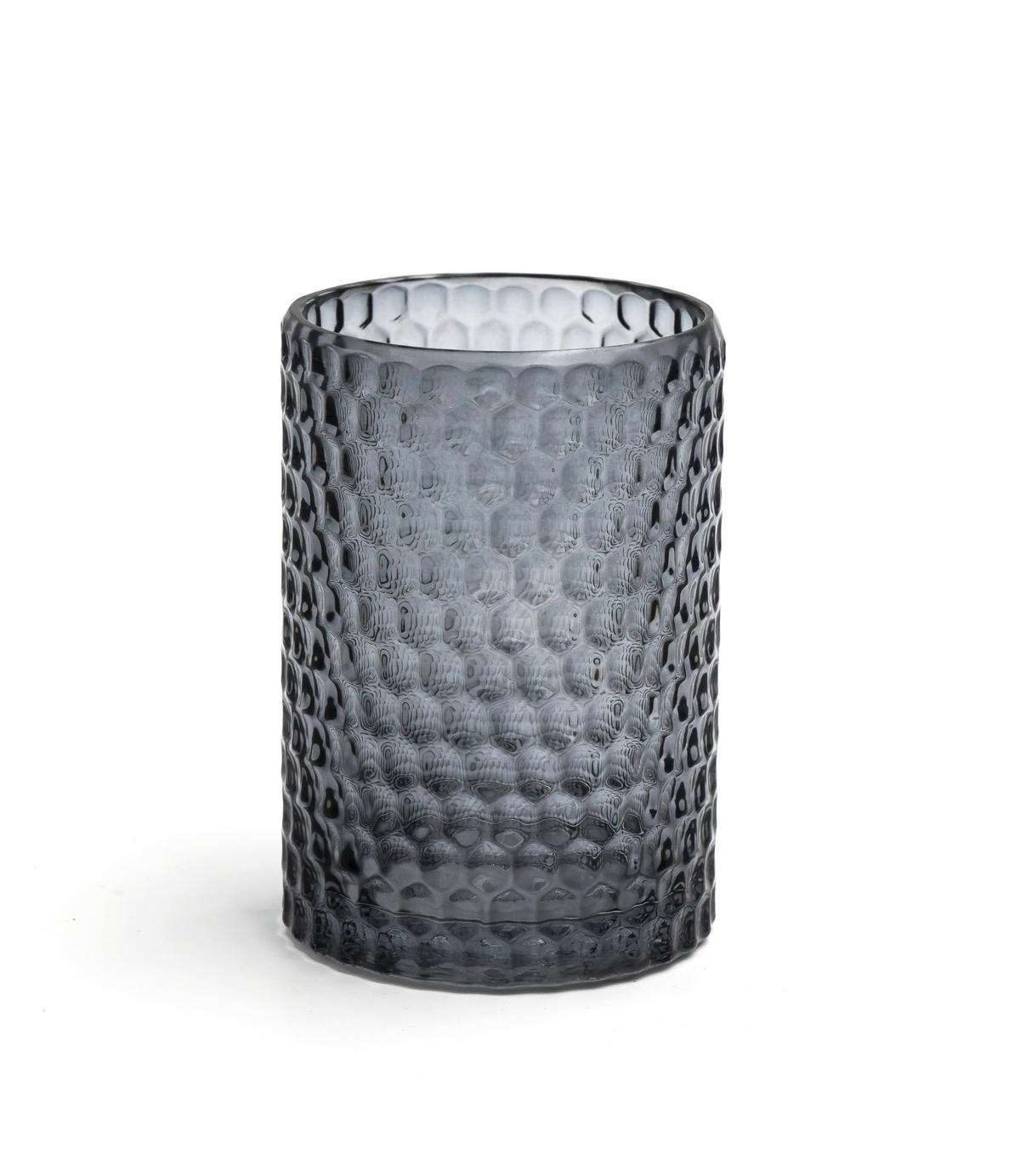 KELÍMEK NA ZUBNÍ KARTÁČEK šedá, průhledné - šedá/průhledné, Basics, sklo (7,3/10,3/7,3cm) - Sadena