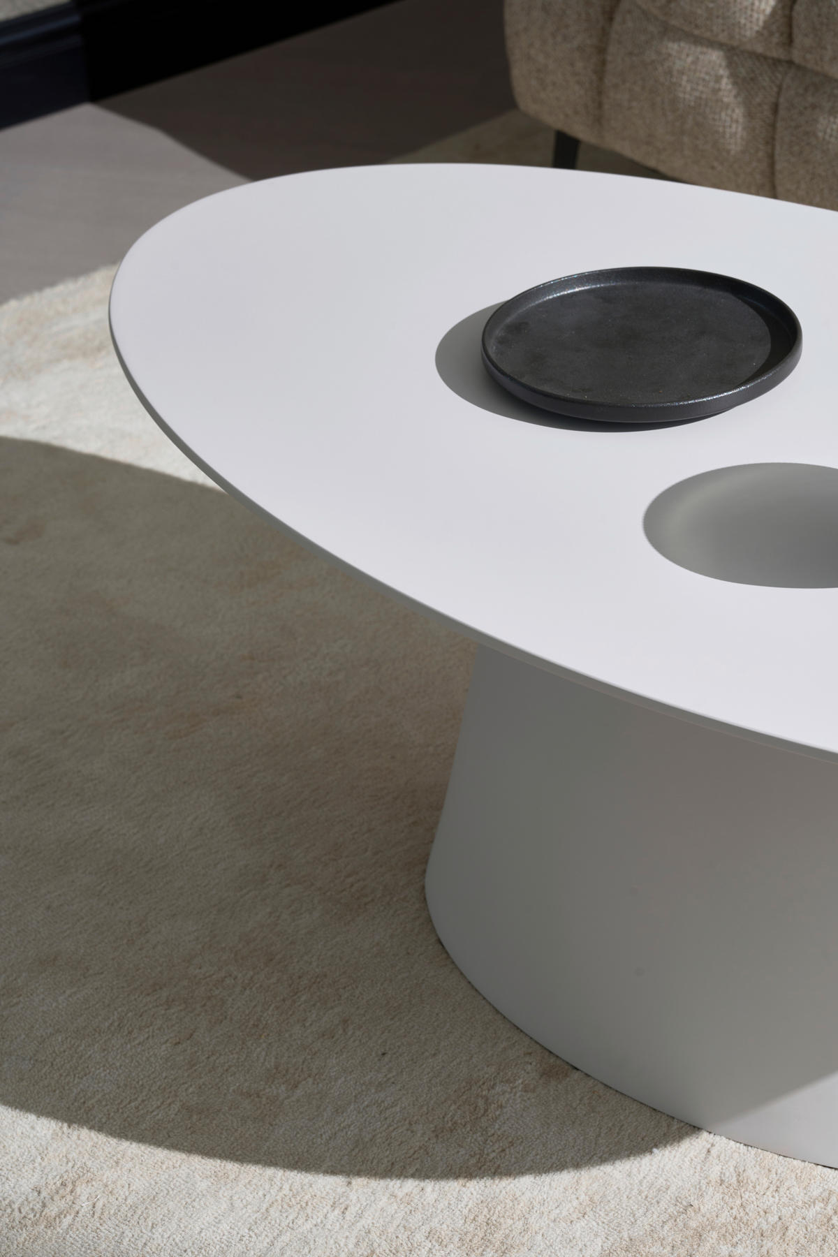 KONFERENČNÍ STOLEK, kašmírová, kompozitní dřevo, 110/60/40 cm - kašmírová, Basics, kompozitní dřevo (110/60/40cm) - MID.YOU