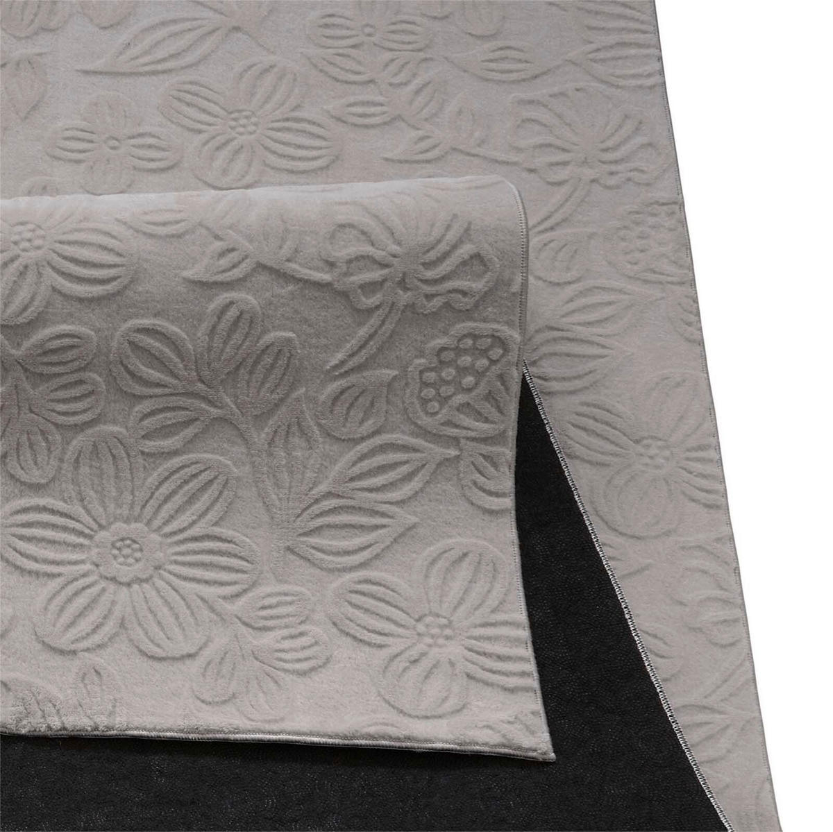 WEBTEPPICH 300/400 cm Stilo Hellgrau rechteckig  - Hellgrau, Basics, Textil (300/400cm) - Novel