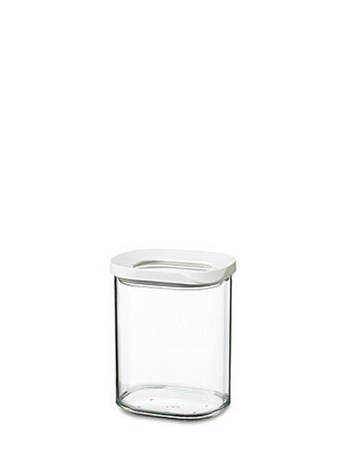 VORRATSDOSE MODULA 0,375 L  - Transparent/Weiß, Basics, Kunststoff (9/7,2/11,3cm) - Mepal