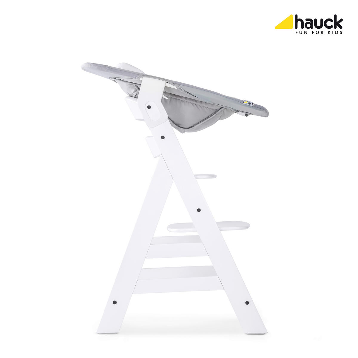 WIPPE ALPHA BOUNCER   - Weiß/Grau, KONVENTIONELL, Textil (66/49/45cm) - Hauck