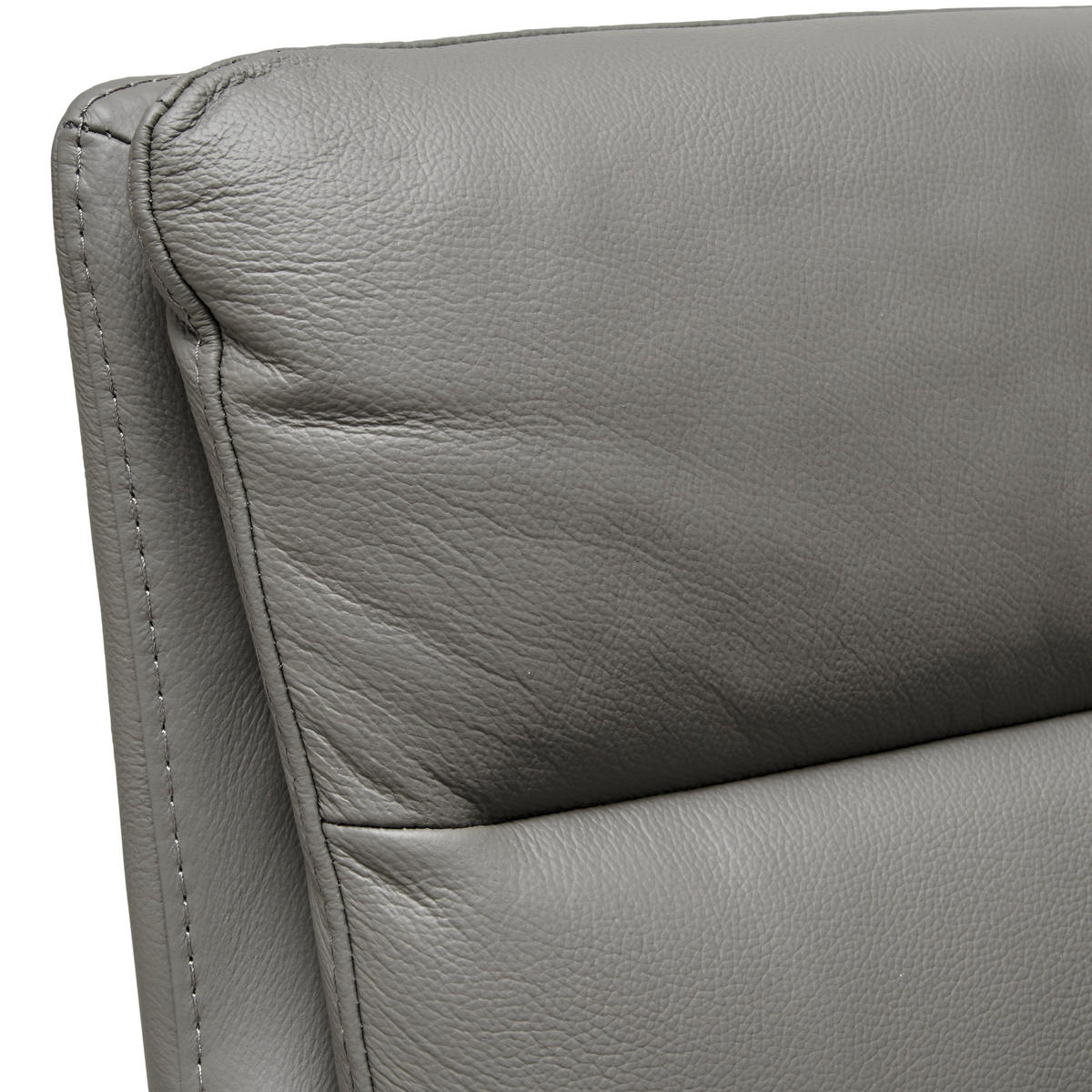 ŽIDLE S PODRUČKAMI, ocel, tmavě šedá - černá/tmavě šedá, Design, kov/kůže (60/88/62.5cm) - Livetastic