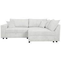 ECKSOFA  in Cord Naturfarben  - Schwarz/Naturfarben, KONVENTIONELL, Kunststoff/Textil (245/153cm) - Carryhome