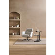 RELAXSESSEL in Metall, Textil Schwarz, Beige  - Beige/Schwarz, Design, Textil/Metall (73/86/83cm) - Dieter Knoll