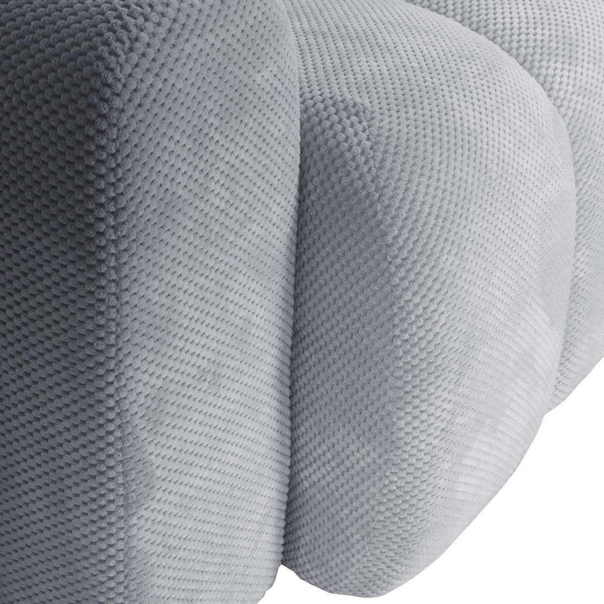 ROHOVÁ SEDACIA SÚPRAVA, textil, svetlosivá - čierna/svetlosivá, Konventionell, textil/plast (256/157cm) - Carryhome