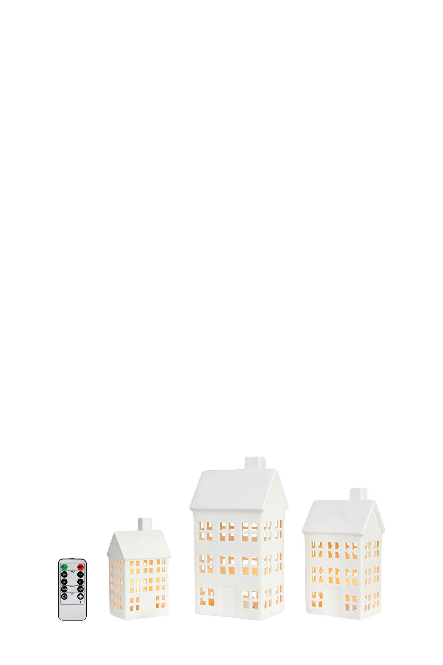 LED-DEKOLEUCHTE  - Weiß, Basics, Keramik (28,2/21,5/8,2cm) - Markslöjd