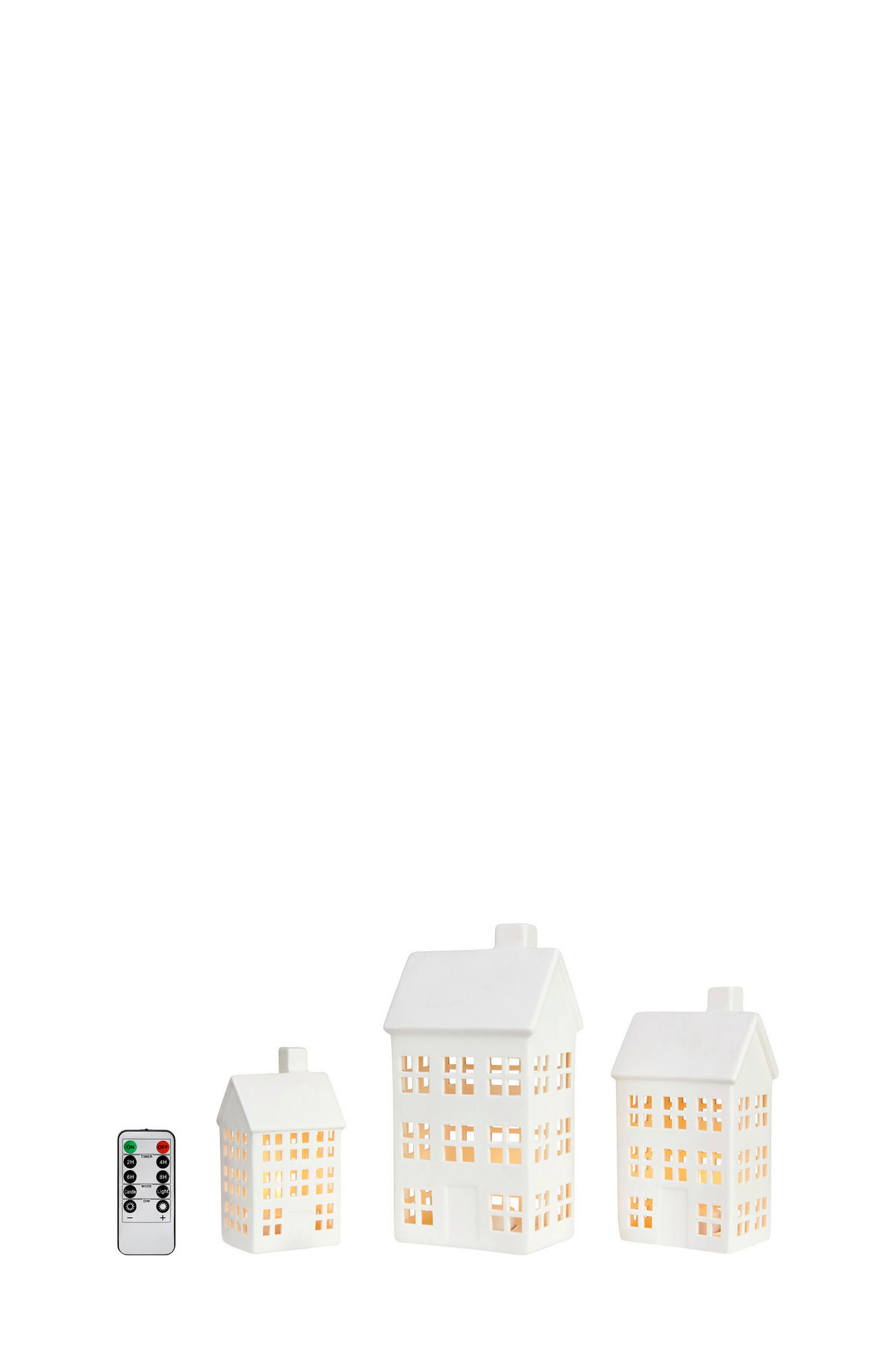 LED-DEKOLEUCHTE  - Weiß, Basics, Keramik (28,2/21,5/8,2cm) - Markslöjd