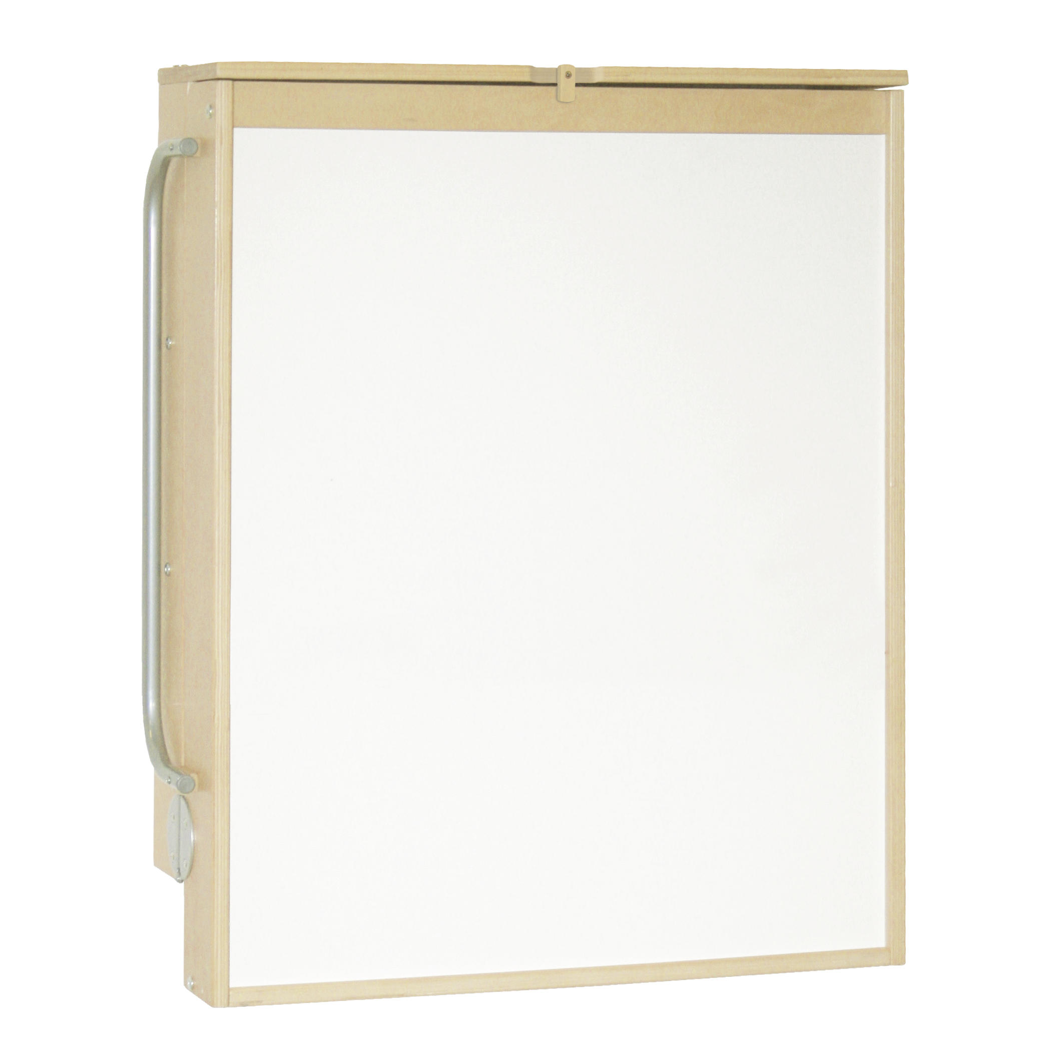 WANDWICKELTISCH Naturfarben  - Silberfarben/Naturfarben, Basics, Holz/Metall (75/60cm) - Roba