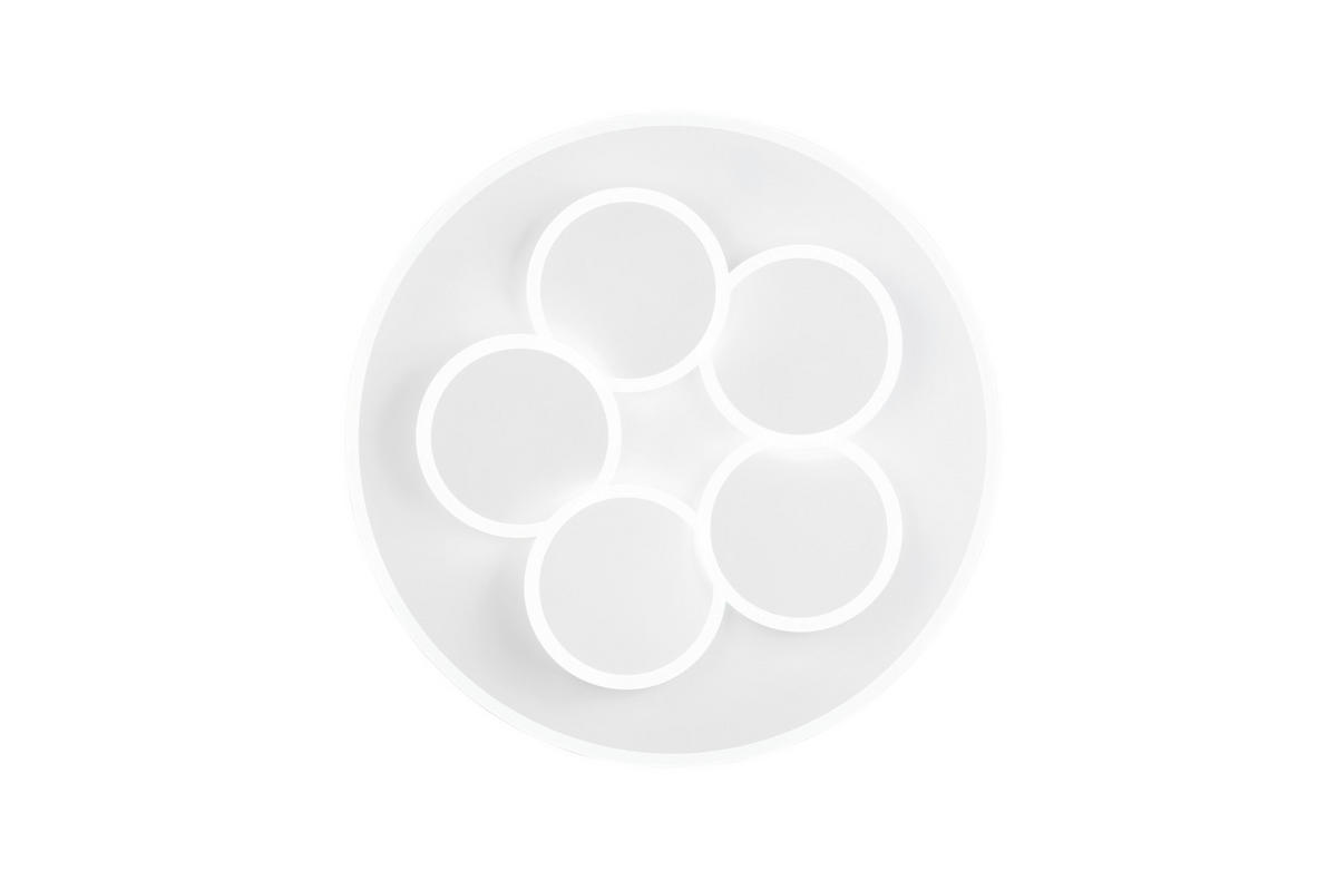 Plafonieră Cu Led  49/7,5 cm    - alb, Design, metal (49/7,5cm)