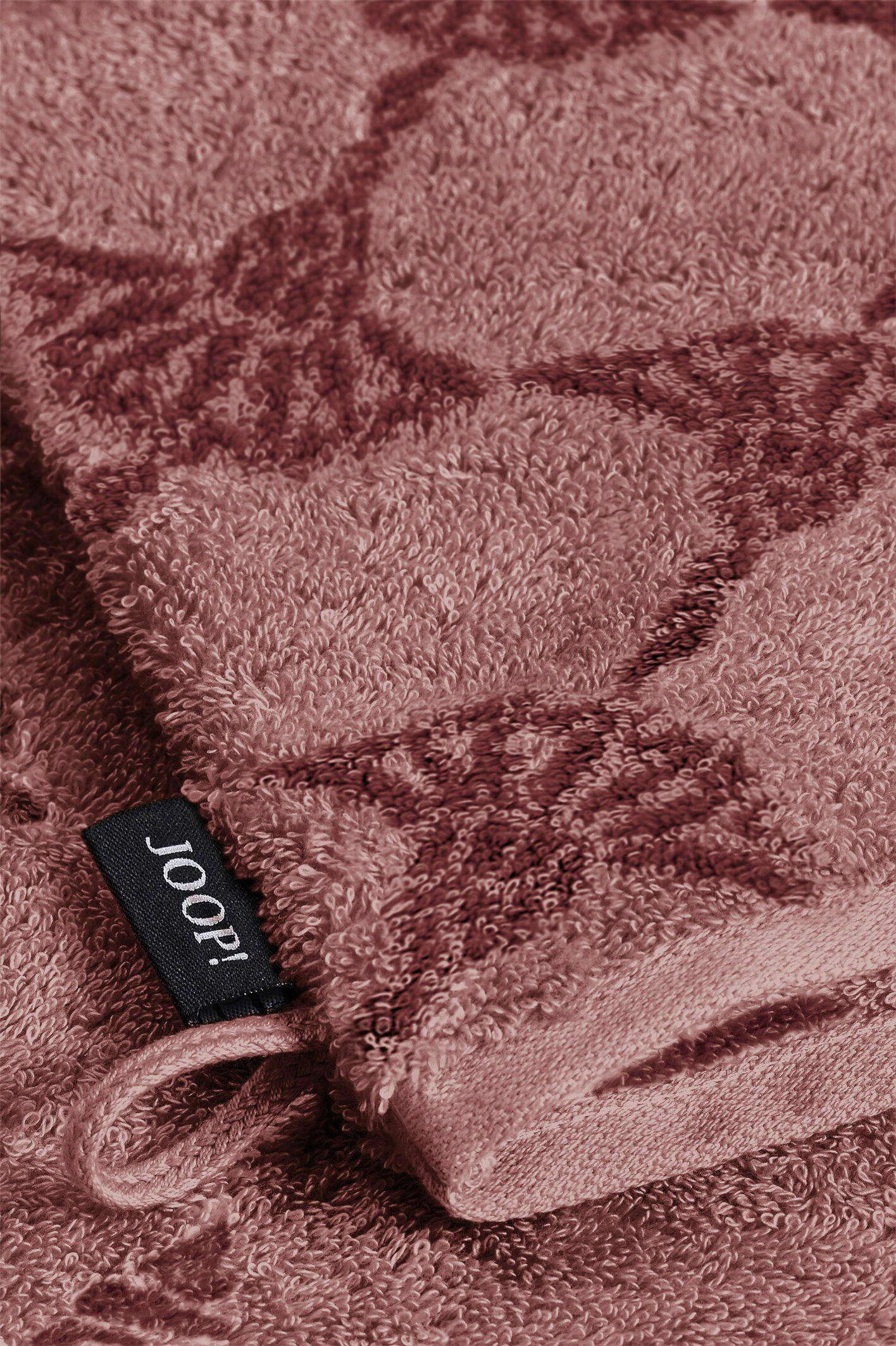WASCHLAPPEN 1611 J! CL CORNFLOWER 3ER SET - Rot, Basics, Textil (16/22cm) - Joop!