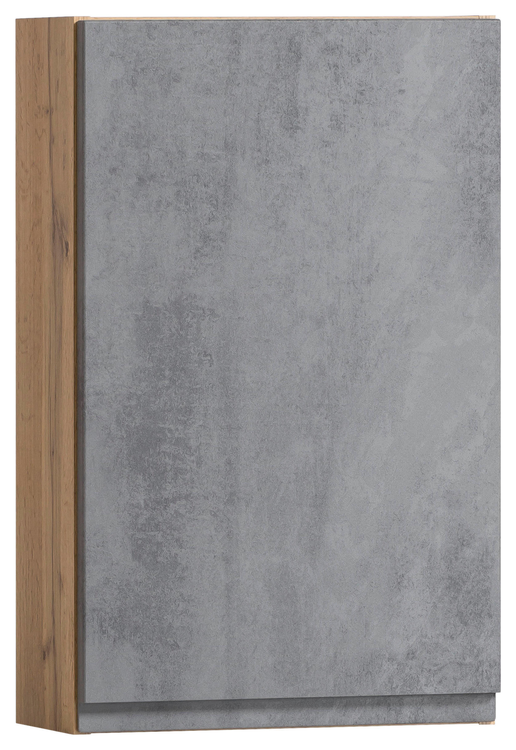 HÄNGESCHRANK 40/64/20 cm - Eiche Wotan/Hellgrau, MODERN, Holzwerkstoff (40/64/20cm) - Held