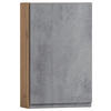 HÄNGESCHRANK 40/64/20 cm  - Eiche Wotan/Hellgrau, Modern, Holzwerkstoff (40/64/20cm) - Held