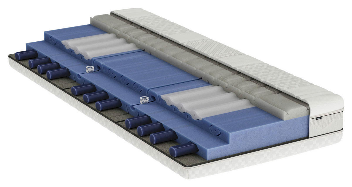 MATRATZE Vita 90/200 cm Höhe ca. 24 cm  - Weiss, Basics, Textil (90/200cm) - Bico Hilding Anders