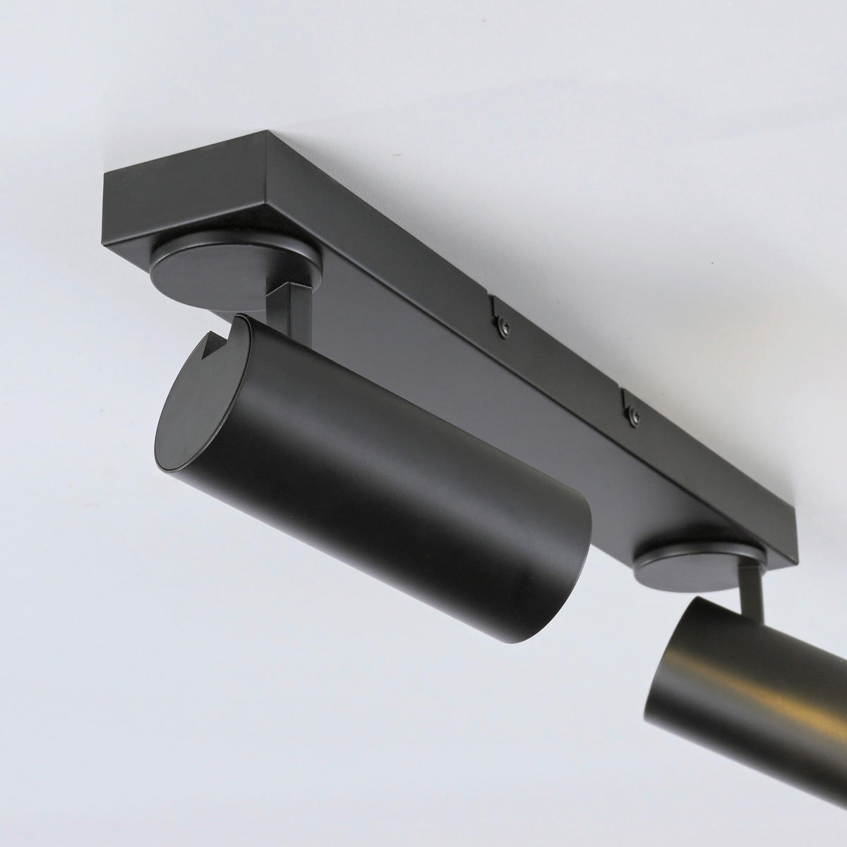 LED-DECKENLEUCHTE SW RIK 59/25/16,5 cm   - Schwarz, KONVENTIONELL, Kunststoff/Metall (59/25/16,5cm) - Schöner Wohnen