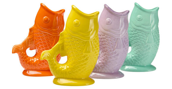 VASE 24.9 cm  - Orange, Design, Keramik (18,4/24,9/9cm) - Ambia Home