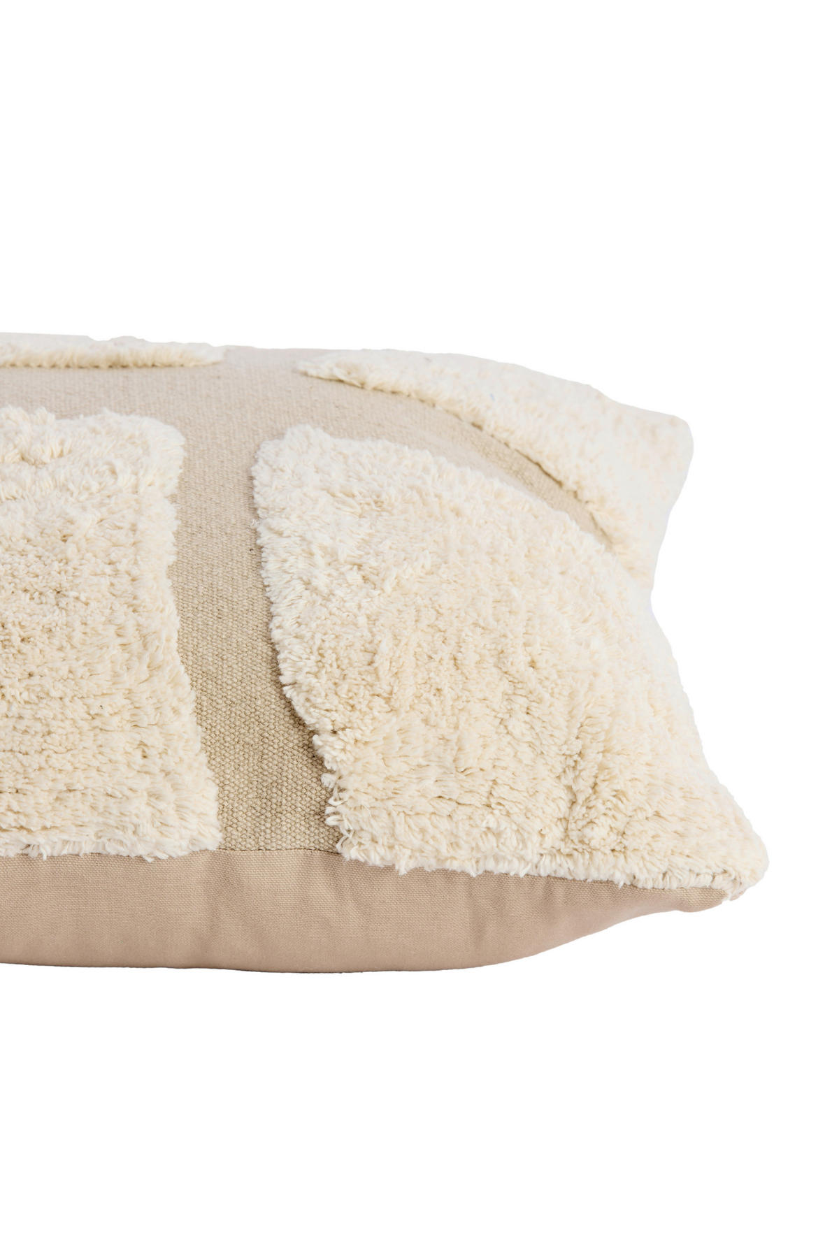 ZIERKISSEN BALSAR 45/45 cm  - Sandfarben/Creme, LIFESTYLE, Textil (45/45cm) - Light & Living
