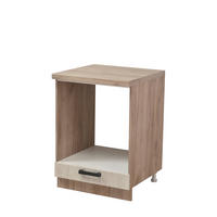 KONYHAI ALSÓSZEKRÉNY - ezüsttölgy, Basics, faalapú anyag (60/82/56cm) - Carryhome