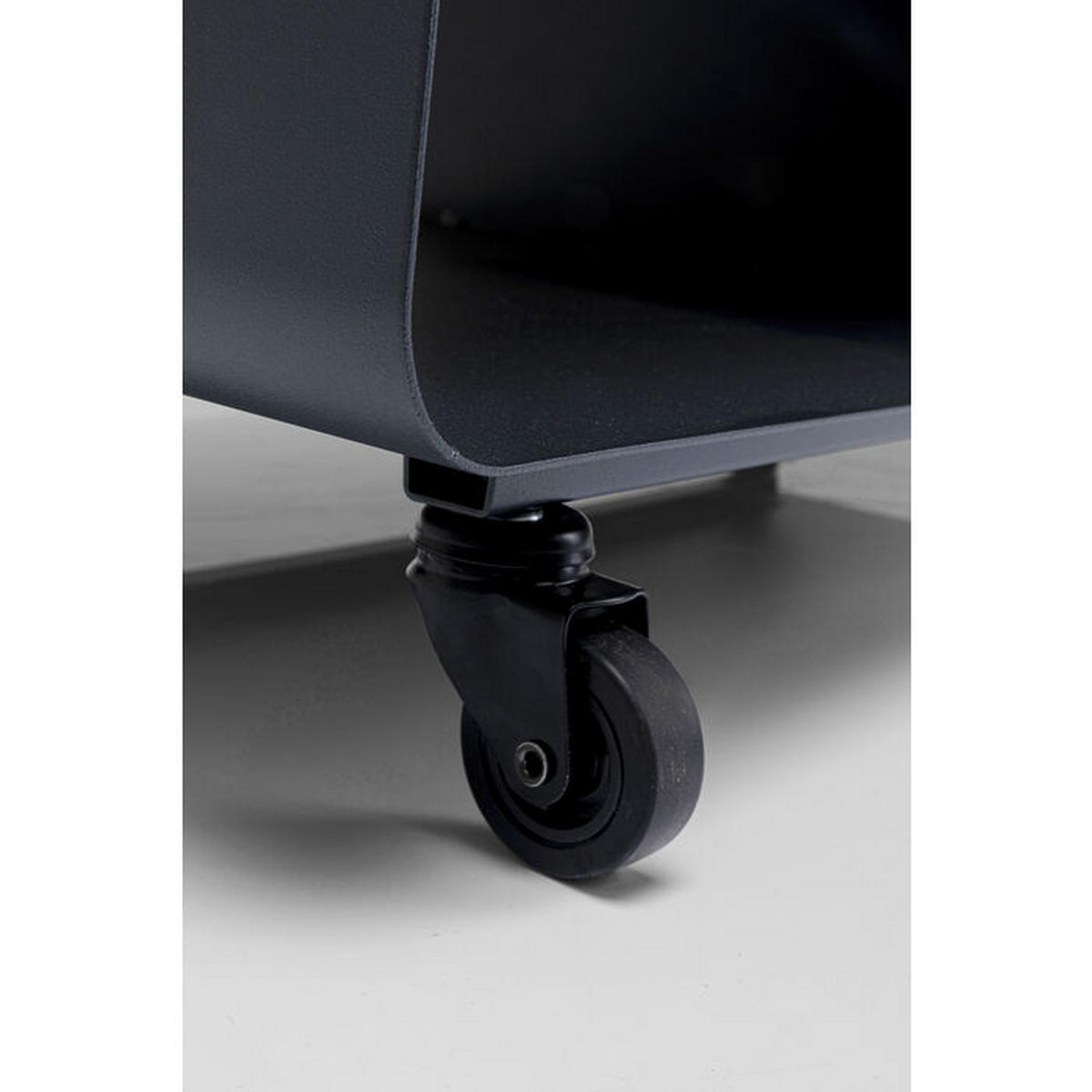 TV-ELEMENT - Dunkelgrau, Design, Kunststoff/Metall (90/30/42cm) - Kare-Design