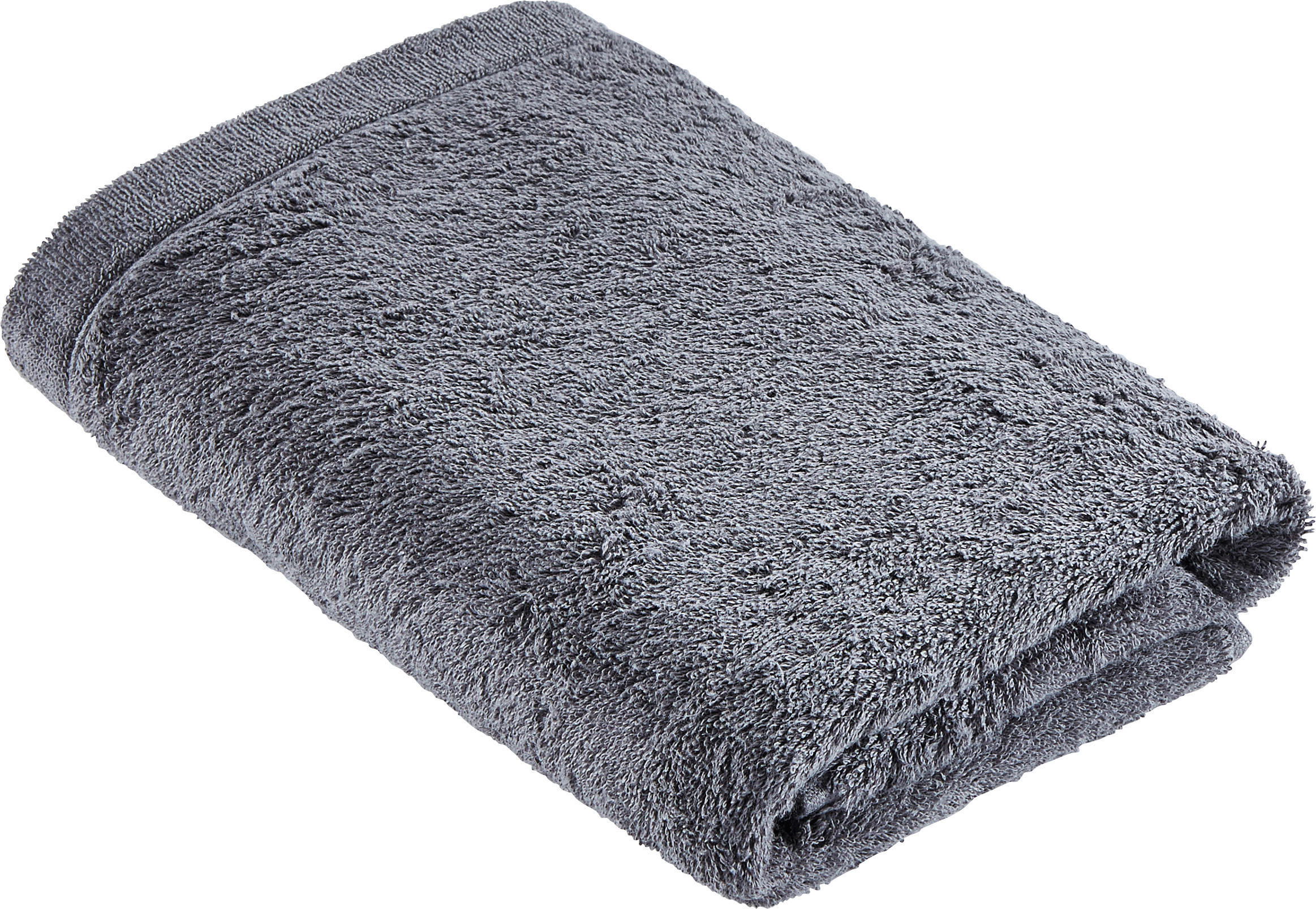 HANDTUCH LIFESTYLE UNI Anthrazit  - Anthrazit, Basics, Textil (50/100cm) - Cawoe