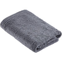 HANDTUCH LIFESTYLE UNI Anthrazit  - Anthrazit, Basics, Textil (50/100cm) - Cawoe
