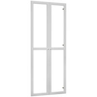 TÜRENSET 80/199,2/1,8 cm   - Weiss, Konventionell, Glas/Holzwerkstoff (80/199,2/1,8cm) - Carryhome