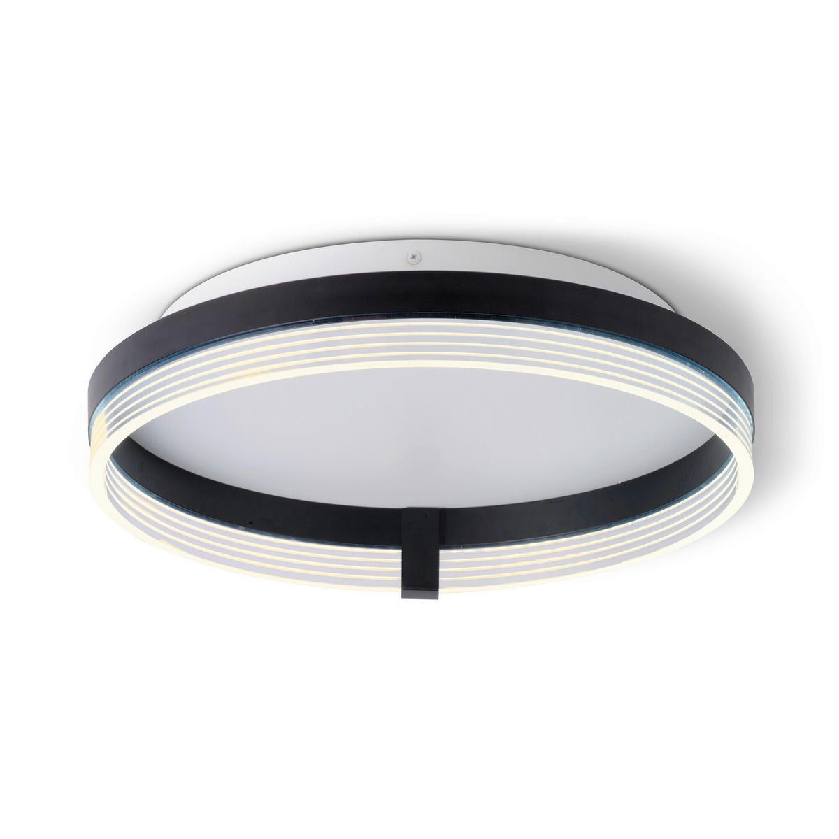 LED-DECKENLEUCHTE 40/9,4 cm   - Schwarz, Design, Kunststoff (40/9,4cm) - Osram