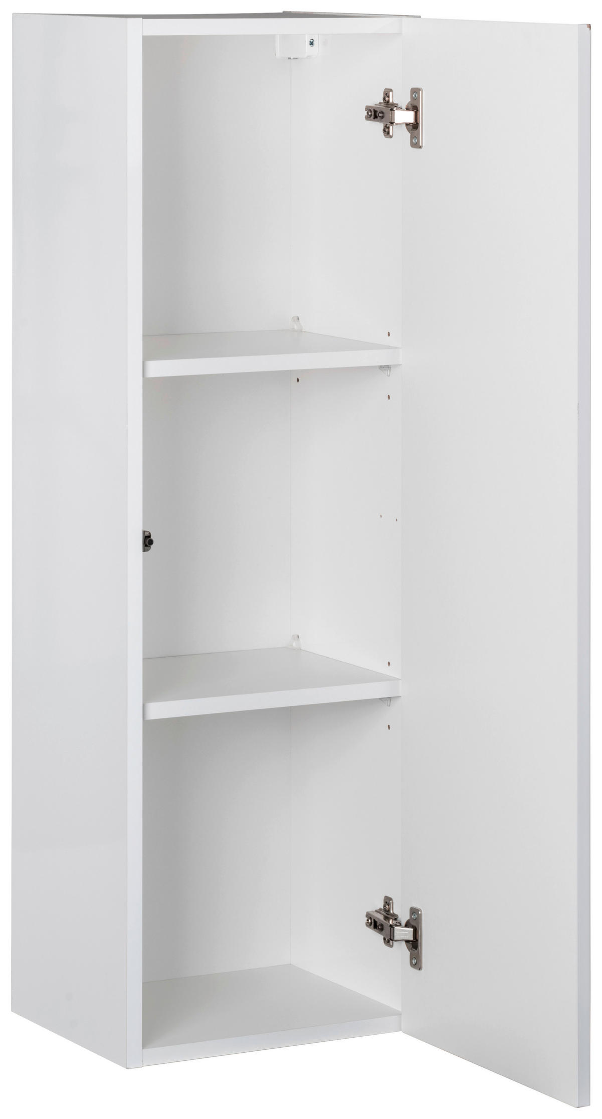 UNTERSCHRANK 33/102/28,5 cm   - Weiß Hochglanz/Weiß, MODERN, Glas/Holzwerkstoff (33/102/28,5cm) - MID.YOU