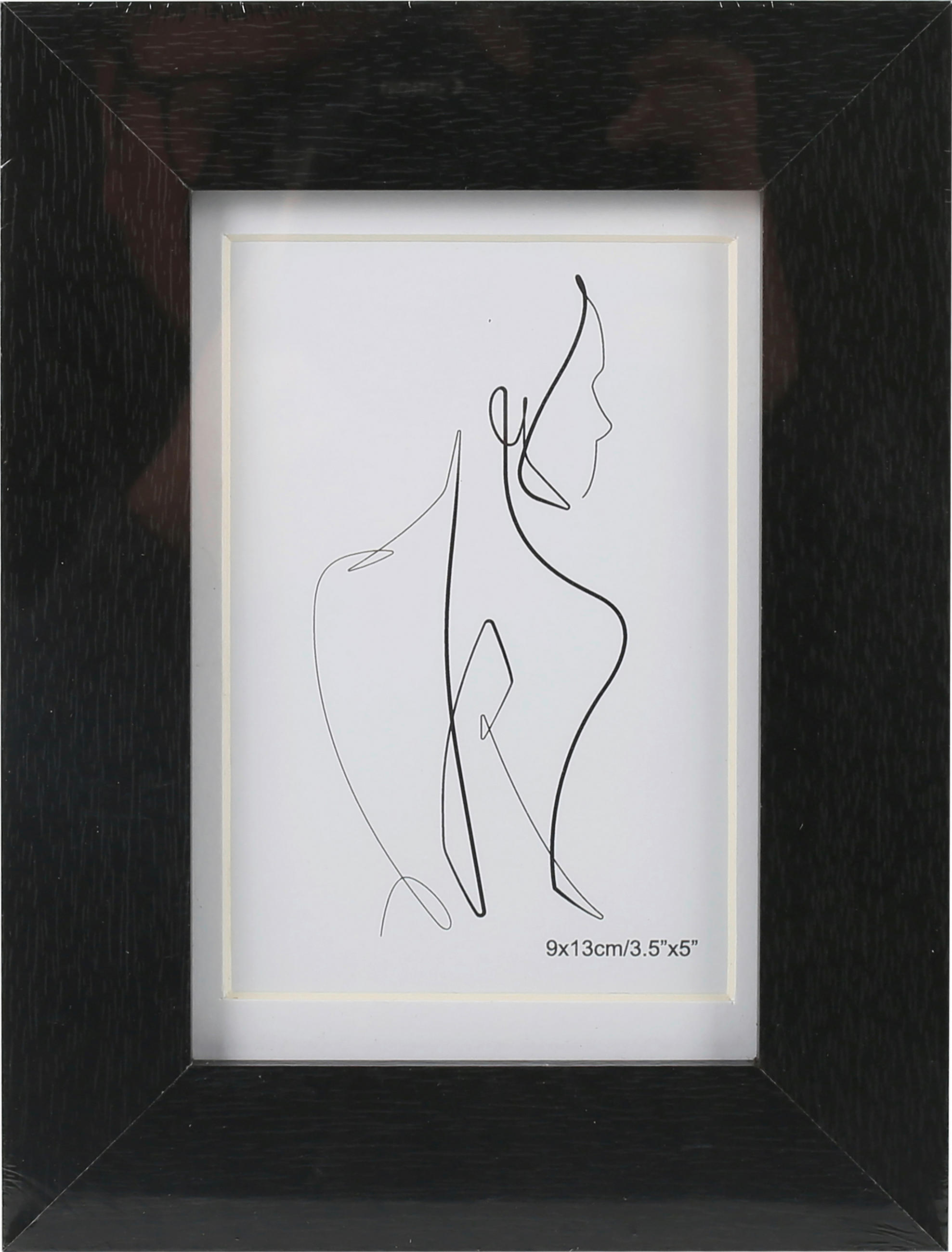 RAM ZA SLIKE     15/20 cm     - crna, Osnovno, papir/staklo (15/20cm) - Monee