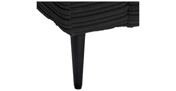 Freisteller von Carryhome ECKSOFA Schwarz Cord.