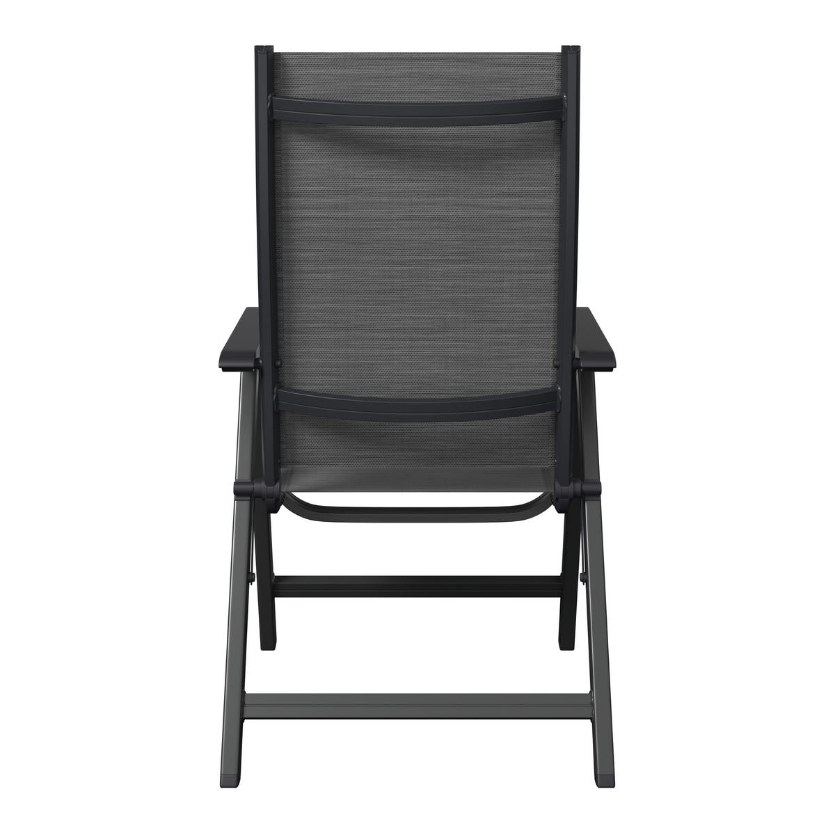 GARTENSESSEL Metall, Textil Anthrazit, Grau  - Anthrazit/Grau, Konventionell, Textil/Metall (61/109/68cm) - Kettler