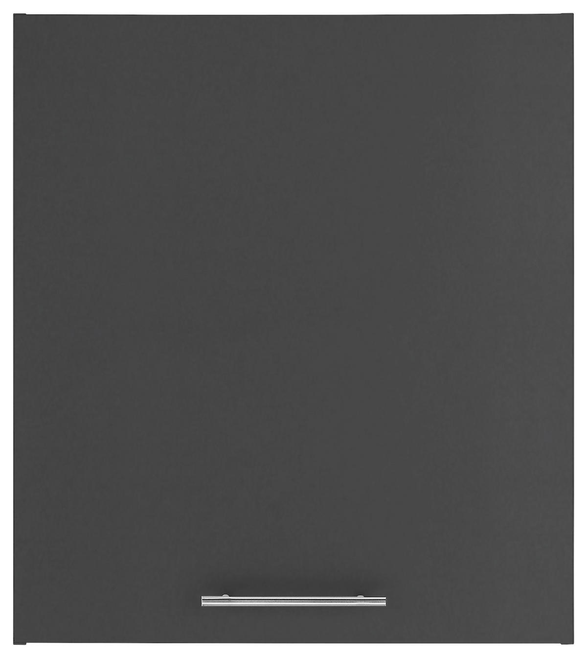 AUFSATZSCHRANK 68/76/68 cm   - Chromfarben/Anthrazit, Design, Holzwerkstoff/Metall (68/76/68cm)