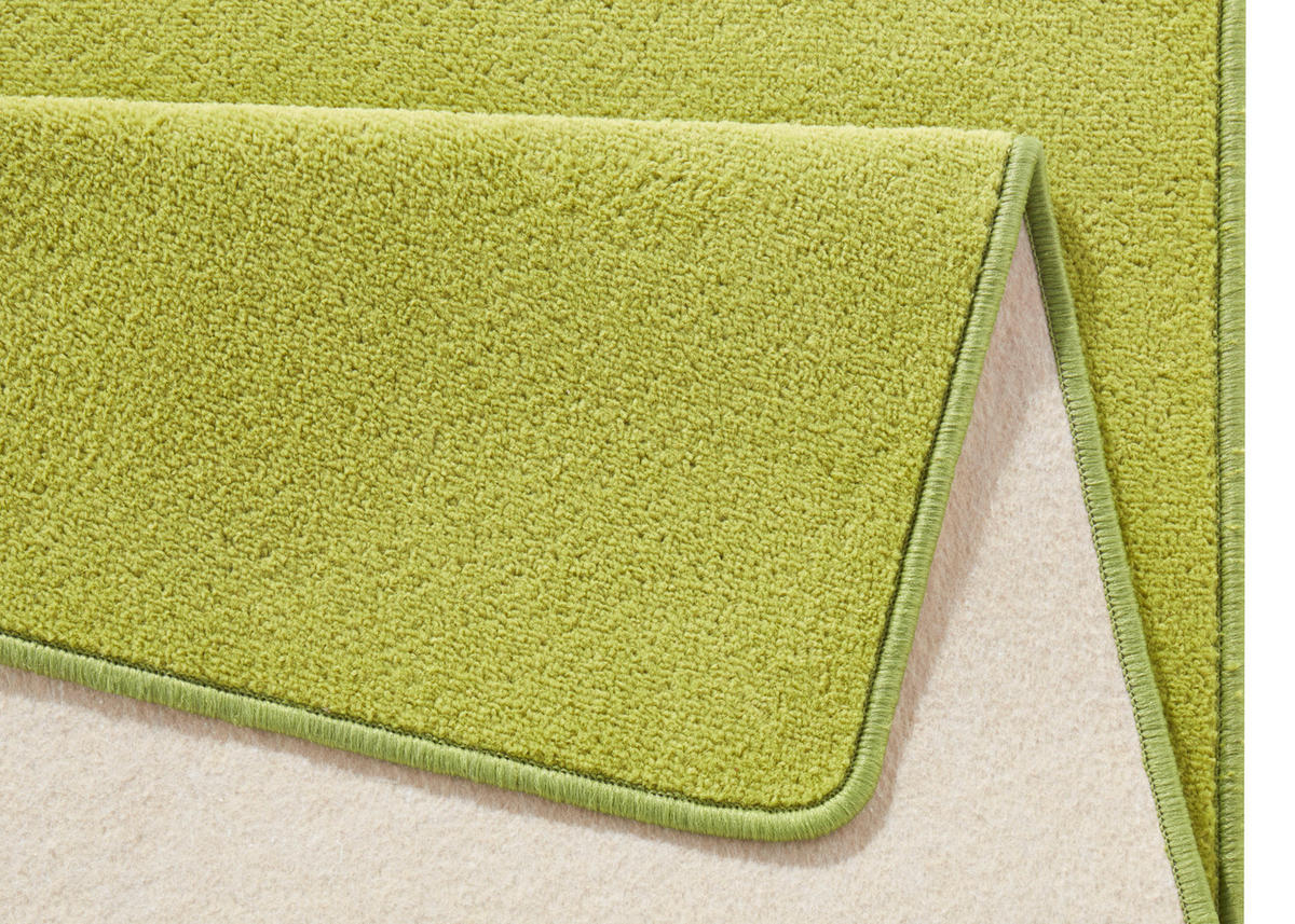 FLACHWEBETEPPICH 100/150 cm Fancy Hellgrün  - Hellgrün, Basics, Kunststoff (100/150cm) - Hanse Home