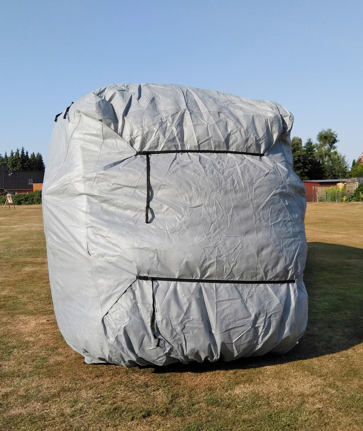 ZAKRÝVACÍ PLACHTA   - šedá, Basics, plast (235/275/870cm)